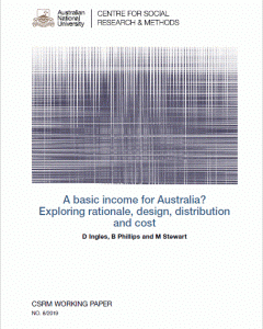 A basic income for Australia? Exploring rationale, design, distribution and cost