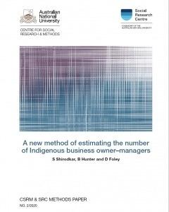 A new method of estimating the number of Indigenous business owner-managers