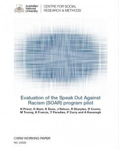 Evaluation of the Speak Out Against Racism (SOAR) program pilot
