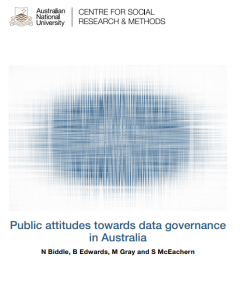 Public attitudes towards data governance in Australia