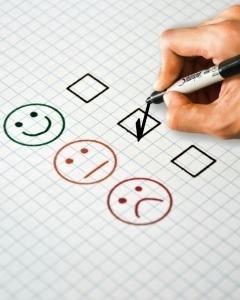 Improved wellbeing or distress? Measuring the impacts of participation in a COVID-19 survey on participant wellbeing