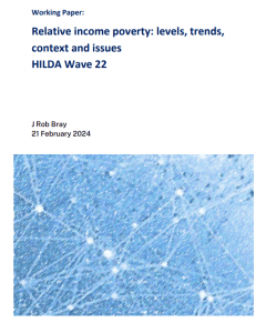 Relative income poverty: levels, trends, context and issues