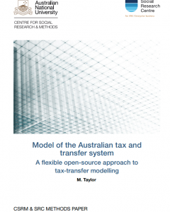 Model of the Australian tax and transfer system: A flexible open-source approach to tax-transfer modelling