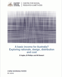 A basic income for Australia? Exploring rationale, design, distribution and cost