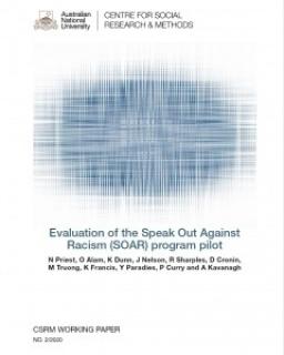 Evaluation of the Speak Out Against Racism (SOAR) program pilot